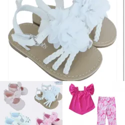 Conjunto de Sandalias y Ropa Infantil (Hembra)