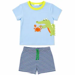 Conjunto de Short y Pullover para Bebés