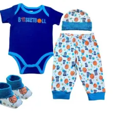 Conjunto para Bebé Temática Basketball
