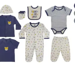 Conjunto para Bebé Temática León y Amigos