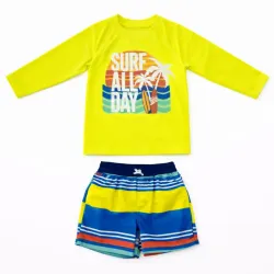 Conjunto de playa enguatada y short
