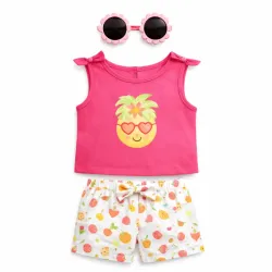 Conjunto Camiseta Short y gafas