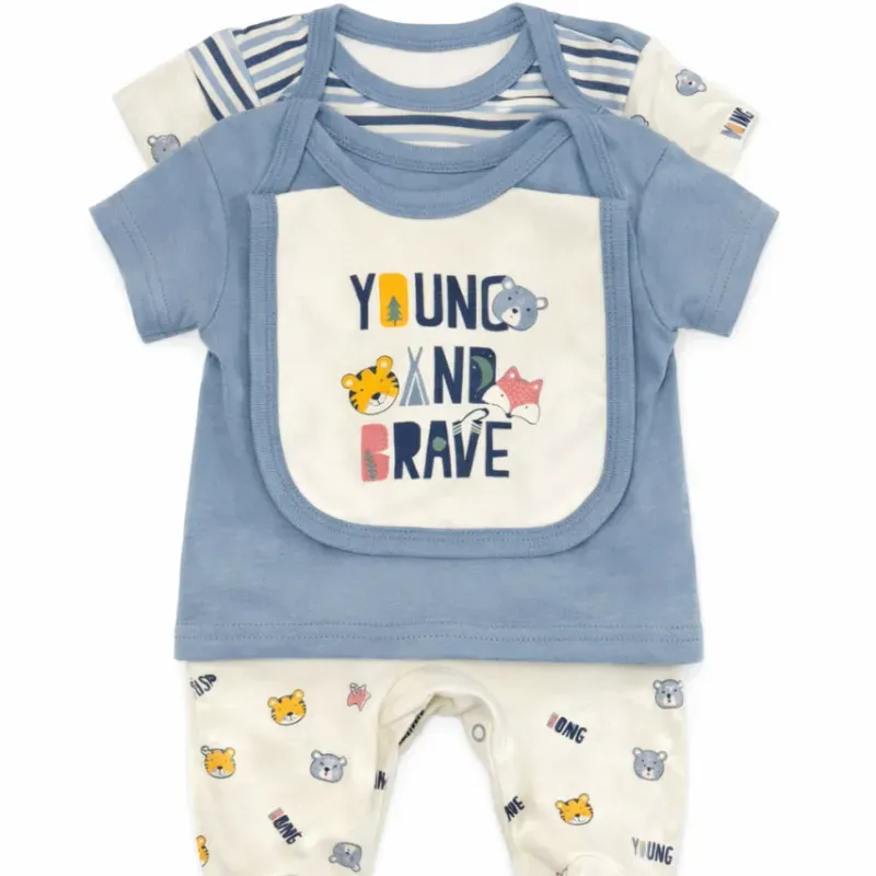Conjunto Young and Brave para Bebé