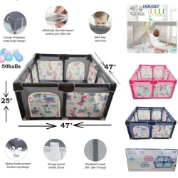 Corral Infantil con Pelotas