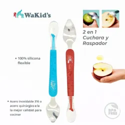 Cuchara 2 en 1 (Cuchara y Raspador)