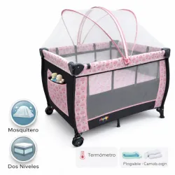 Cuna Corral para Bebe Niña