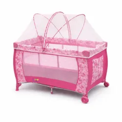 Cuna Corral para Bebe Rosa