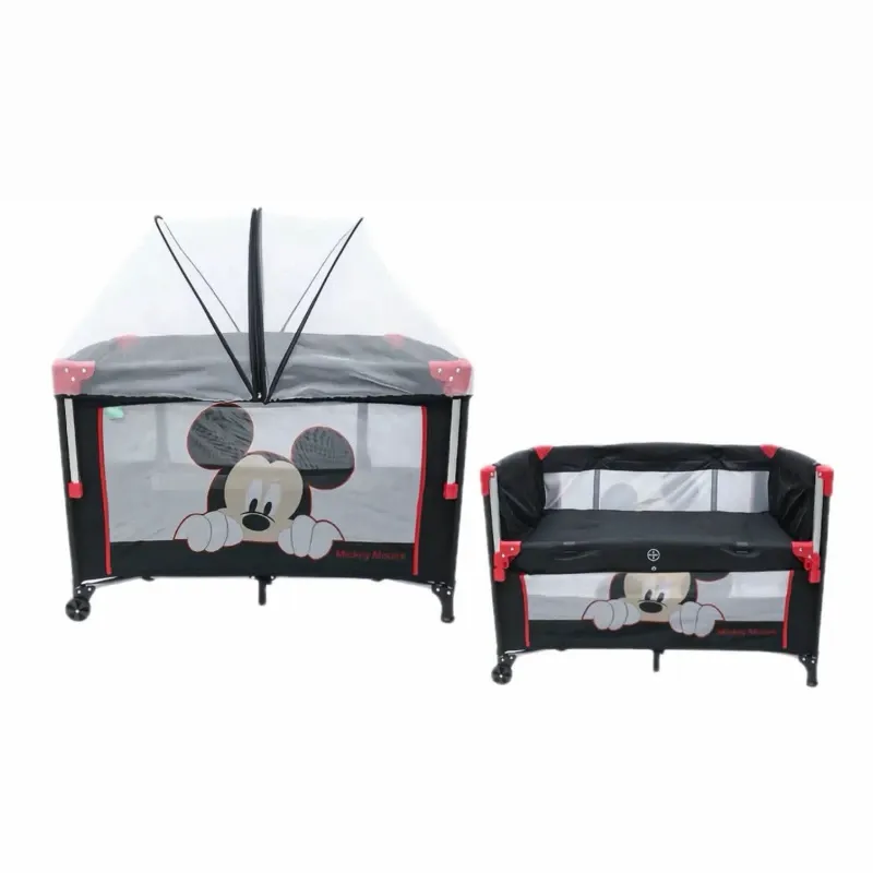 Cuna Corral Plegable con Mosquitero