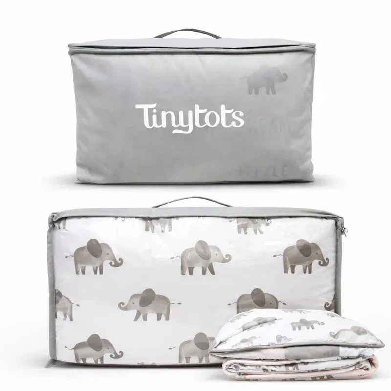 Edredón Tinytots diseño con Elefantes