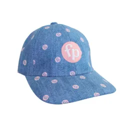 Gorra Infantil de Mezclilla con Estampado