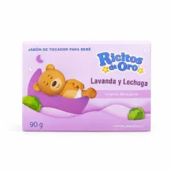 Jabón Ricitos de Oro Lavanda y Lechuga - 90g