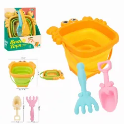 Juego de Playa Cubo Plegable