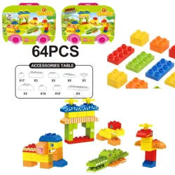 Lego de 64 piezas