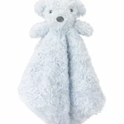 Manta Azul con Osito de Peluche para Bebé