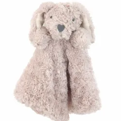 Manta Rosada con Perrito de Peluche para Bebé