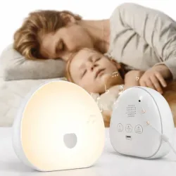 Maquina de Sonido y luz para dormir Bebes