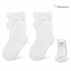 Medias Cortas Blancas para Niña