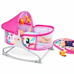Moises para Bebe Rosa