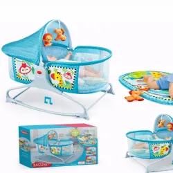 Moisés para Bebe Azul