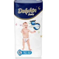 Pañales desechables Dolphin Baby Etapa 6 (22 piezas)