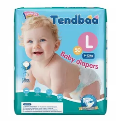 Pañales desechables Tendbaa talla L (50 piezas)