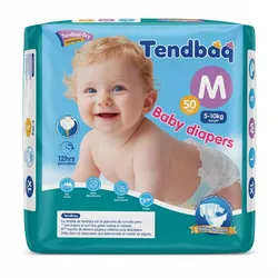 Pañales desechables Tendbaa talla M (50 piezas)