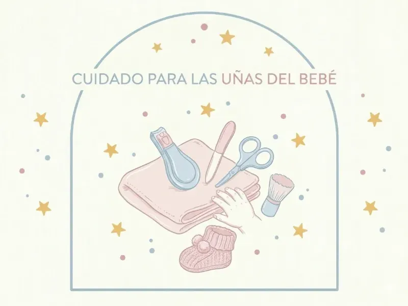Cuidado para las Uñas y Cabello del Bebe