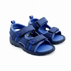 Sandalias Azules con Peguetas para Bebé