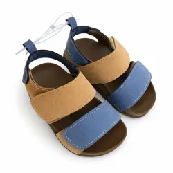 Sandalias Bicolor con Hebillas para Bebé