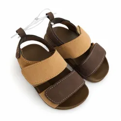 Sandalias Bicolor con Hebillas para Bebé