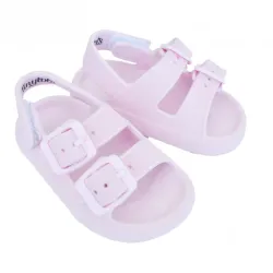 Sandalias Rosa Claro con Hebilla para Bebé