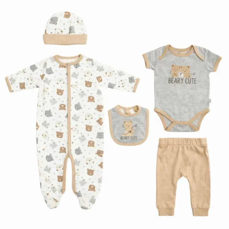 Set Carmelita con Osos para Bebe