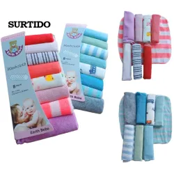 Set de 8 piezas de Pañitos