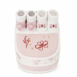 Set de Baberos con Zapaticos