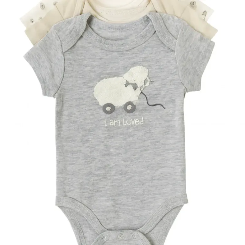 Set de Bodys Infantiles con Oveja