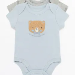 Set de Bodys Infantiles con Ositos
