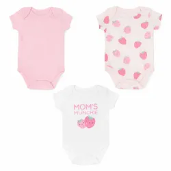 Set de Bodys Rosados