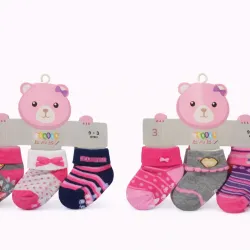 Set de Calcetines Infantiles para Bebé (Hembra)