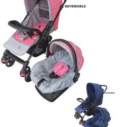 Set de Coche y Silla de Auto Reversible