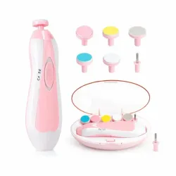 Set de Cortaúñas Eléctrico para Bebé