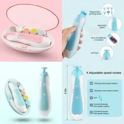 Set de Cortaúñas Eléctrico para Bebé