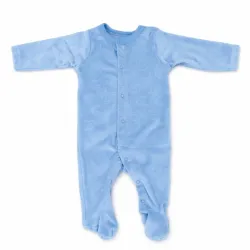 Set de Enterizos Azul con Estampados para Bebé