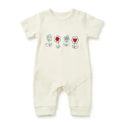  Enterizo con Mangas Blanco 