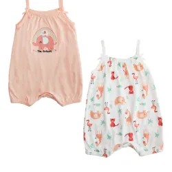 Set de Enterizos para Bebé Temática Animales (Hembra)