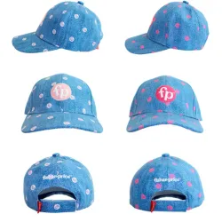 Set de Gorras de Mezclilla para Bebé