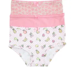 Set de Panties Infantiles para Bebé Temática Fruta