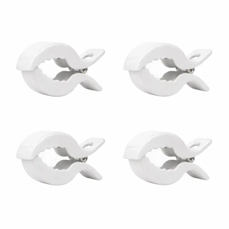 Set de Pinzas para Coche de bebe. Colores- Rosa-Negro-Blanco