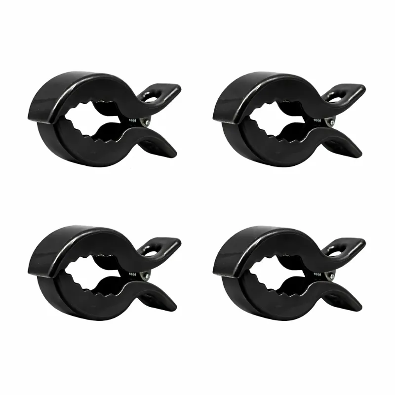 Set de Pinzas para Coche de bebe. Colores- Rosa-Negro-Blanco