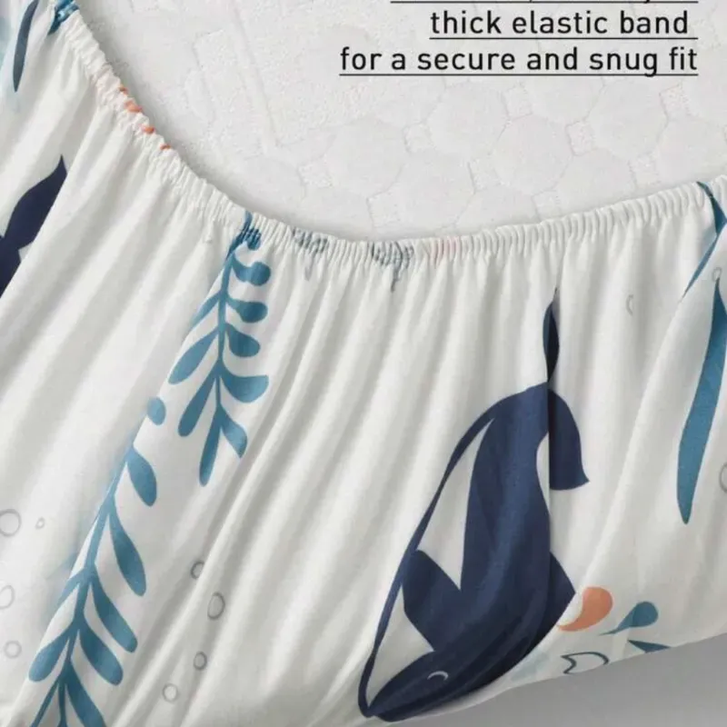 Set de Sábanas de Cuna Marino