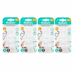 Set de Teteras para Biberones de Boca Ancha
